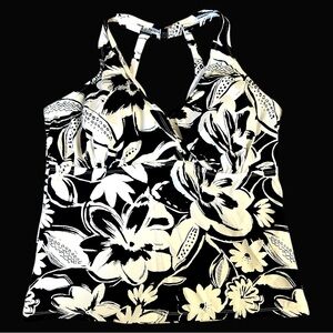 Island Escape | Real Bodies Real Solutions Floral Print Swimsuit Top| Sz 16 NWOT